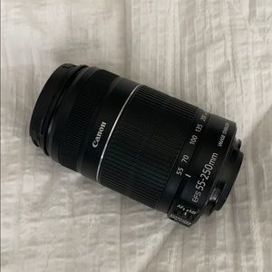Canon 55-250 mm lens